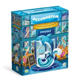 Дитячий віммельпазл "Музей Океанаріум" DoDo Toys 300641, 150 елементів