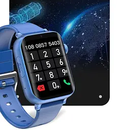 Дитячий смарт годинник Lemfo T4 з операційною системою Android, 4G сім картою, 16GB пам’яті, відеозв’язком, YouTube, TikTok, WhatsApp, Instagram, камерою, кнопкою SOS, до 4 днів роботи - мініатюра 8