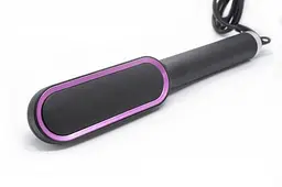 Розчіска – випрямляч Hair Straightener 909B для випрямлення волосся • Праска щітка з турмаліновим покриттям - мініатюра 2
