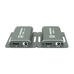 Одноканальний активний подовжувач HDMI сигналу Voltronic кабелем UTP cat5e/cat6e підтримка 4K30HZ - мініатюра 3