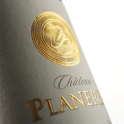 Вино Chateau Planeres Cuvee Chantail Rouge AOP Cotes du Roussillon червоне сухе 0.75 л - мініатюра 3