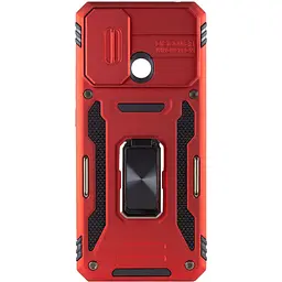 Ударостійкий чохол Camshield Army Ring для Xiaomi Redmi 10C Червоний / Red - мініатюра 2