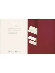 Записник Moleskine Cahier Student XXL, Нелінований Бордо (CHSTU73F4) - мініатюра 6