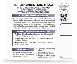 Крем для обличчя Babaria Skin Barrier Effect Face Cream для зміцнення шкірного бар’єра 50 мл - мініатюра 5