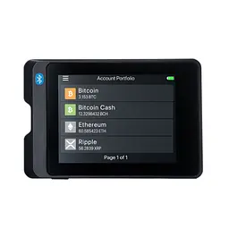Апаратний криптогаманець SecuX W20 з сенсорним екраном і Bluetooth Black