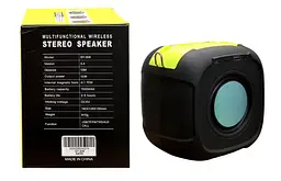Портативна Bluetooth-колонка SY-308 з FM-радіо та акумулятором Жовта - мініатюра 3