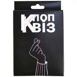 Карткова гра STRATEG "Вікторина" К-поп Квіз (укр) 30493