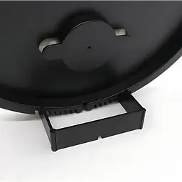 Електронний годинник настінний 26 см від USB, DS-3813L/ Цифровий годинник на стіну Чорний - мініатюра 4