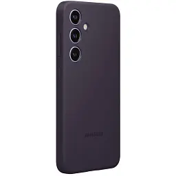 Чохол-накладка Samsung Silicone Cover для Samsung Galaxy S24 SM-S921 Dark Violet (EF-PS921TEEGWW) - мініатюра 3