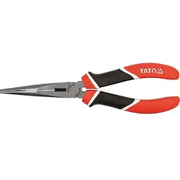 Щипці видовжені плоскі YATO CrV L=200 мм (YT-1944)