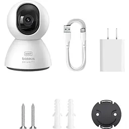 IP-камера відеоспостереження Baseus Security P1 Indoor Camera 3K S0TV012132 White - мініатюра 6