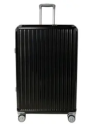 Валіза велика L Milano bag 013 полікарбонат Чорний - мініатюра 6