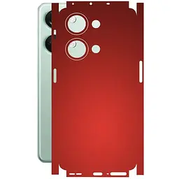 Захисна плівка StatusSKIN для OnePlus Ace 2v Корпус Вініл червона матова