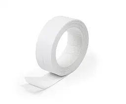 Бордюрна стрічка Polax для ванної, біла 38 мм × 3,2 м (45-004) - мініатюра 1