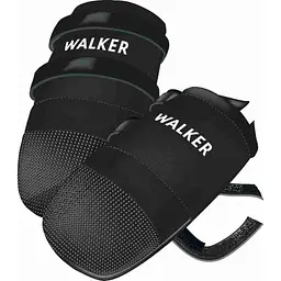 Уцінка. Черевики для собак Trixie Walker Care поліестер чорні XL 2 шт. - мініатюра 2