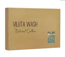 Постільна білизна євро Viluta Сатин Wash-67-E 220х200 см світло-бузкова - мініатюра 10