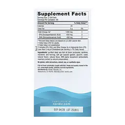 Омега-3 риб'ячий жир Nordic Naturals Ultimate Omega 180 softgels - мініатюра 2