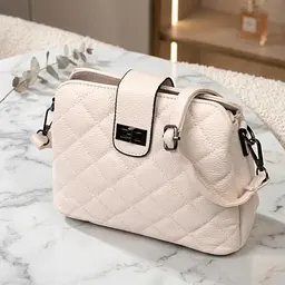 Вишукана сумка для стильних жінок із натуральної шкіри Vintage 22414 біла
