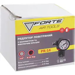 Редуктор з манометром Forte PR-14 (48767) - мініатюра 2