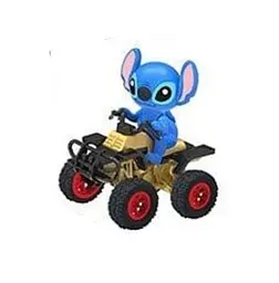 Герой STICH на машинці 111-433 D інерція прогумовані колеса (6983313090583) Золотистий