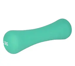 Гантель неопренова PowerPlay 4126 Spartacus 2.5 кг М'ятна 1 шт (PP_4126_2,5kg)