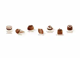 Шоколадні цукерки Lindt Alles Liebe Dark Chocolate 200г - мініатюра 5