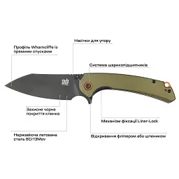 Ніж Skif Jock BB Olive Green - мініатюра 6