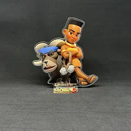 Акрилова колекційна фігурка Clash of Clans, Clash Royale Наїзниця на барані (Ram Rider) 15 см