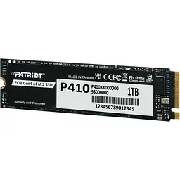 Накопичувач SSD M.2 2280 1TB Patriot (P410P1TBM28H) - мініатюра 3