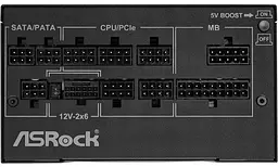 Блок живлення ASRock Phantom Gaming 1000W (PG-1000G) - мініатюра 3