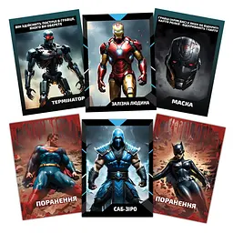 Настільна карткова гра FlixPlay Битва коміксів PLR-0016 - мініатюра 2