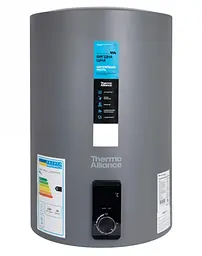 Водонагрівач електричний Thermo Alliance, 2 кВт, сухий ТЕН, 80 вертикальний, циліндричний, сірий (D80V20J3(D)KG)