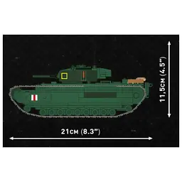 Конструктор Cobi Company of Heroes 3 Танк Mk III Черчілль, 654 деталей (COBI-3046) - мініатюра 3