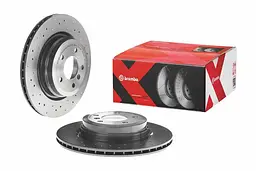 Диск тормозной вентилируемый Bmw 3, X1 04-15г Brembo ( 09.A270.1X ) - миниатюра 2