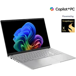 Ноутбук ASUS Vivobook S 15 S5507QA cu Qualcomm Snapdragon X Elite X1E-78-100 34GHz,15.6'',3K,32GB LPDDR5X,1TB - мініатюра 5