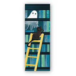 Закладки для книг Люцинка "Привиди та Кошеня. В бібліотеці" 1 шт. (ЛК000000156) (2000000000156)