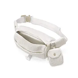 Сумка на пояс Boucle Cream White - мініатюра 3