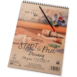 Альбом для рисунку на спіралі SM-LT Art STAR T А4 170г/м2 20л - мініатюра 2