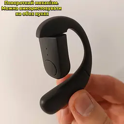 Бездротова гарнітура Bluetooth 5.4. 200mAh. Захист від вологи. Для обох вух - мініатюра 3