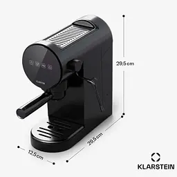 Кавоварка Klarstein Furore 20 бар (10045526) Чорний - мініатюра 8