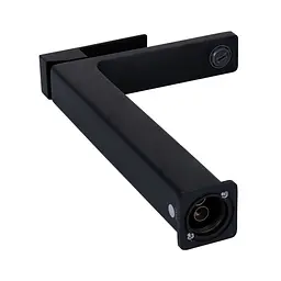Змішувач для умивальника Qtap Gemini високий QTGEM269BLM45678 Black matt Чорний матовий - мініатюра 3