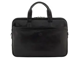 Чоловічий портфель із натуральної шкіри Italico 7044-40 nero Чорний 40x30x9 см TONY PEROTTI sum0029078