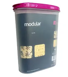 Контейнер пластиковий харчовий Motek з кришкою Modular 2,4 л (MB-13) - мініатюра 1