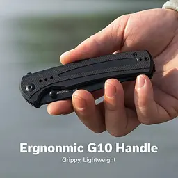 Ніж cкладний Sencut Regnator S24057-1 чорний - чорне лезо - мініатюра 9