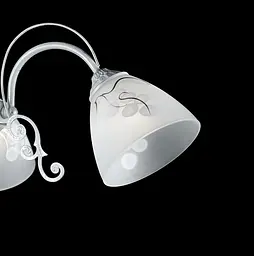 Люстра стельова на три плафона з білим плафоном Splendid-Ray 30-3915-67 - мініатюра 2