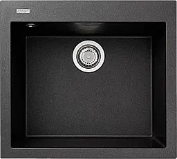 Кухонна мийка Adamant Univer 560x500x200 чорний металік 000007227, Чорний