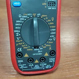 Мультиметр цифровий VC9208N, професійний тестер, вольтметр з термопарою - мініатюра 2
