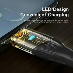 Кабель Essager USB Type-C to Type-C 100W швидка зарядка 20V 5A 1.2 м - мініатюра 5