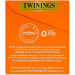 Чай чорний Twinings Ceylon 50 г (25 шт. х 2 г) (109126) - мініатюра 2
