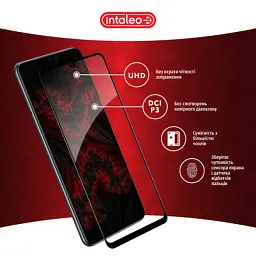 Скло захисне Intaleo Full Glue ZTE Blade A72S Black (1283126575839) - мініатюра 4